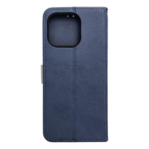 Etui z klapką na Motorola G37 POWER Split Book granatowo-kremowe