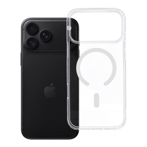 Etui na iPhone 18 Pro Max / 17 Pro Max Drop Glue Colorful Ring Mag Cover zgodne z MagSafe białe