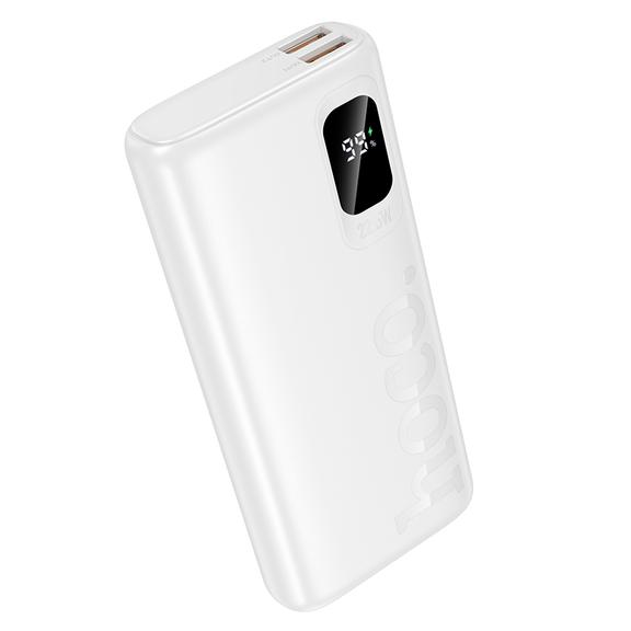 Powerbank Hoco 10000 mAh QC PD 2A 22,5W J158 Pro biały