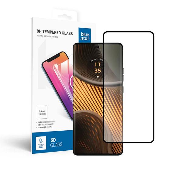 Szkło hartowane do Motorola Edge 50 ULTRA Blue Star 5D czarne