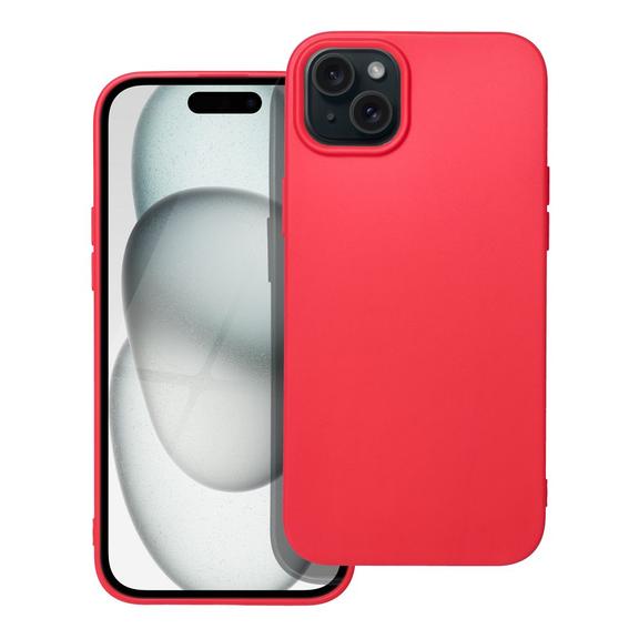 Futerał do iPhone 15 PLUS Soft czerwony