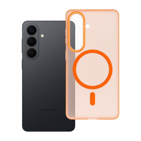 Etui na Samsung S26 Go Orange zgodne z MagSafe pomarańczowe