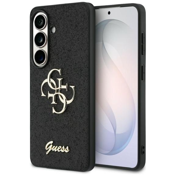 GUESS futerał do SAMSUNG S26 GUHCS26SHG4SGK (Fixed Glitter 4G Big Metal Logo) czarny