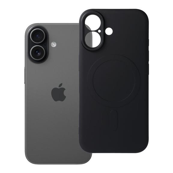 Futerał do iPhone 17 Silicone Mag Cover zgodny z MagSafe czarny