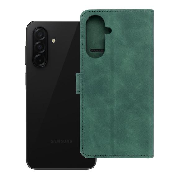 Etui z klapką na Samsung A26 5G Tender Book zielone
