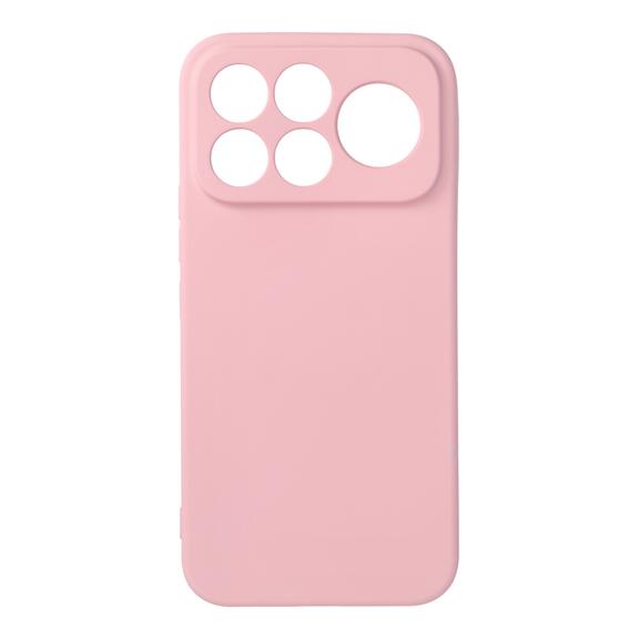 Etui na Poco F9 Ultra Silicone pudrowy róż
