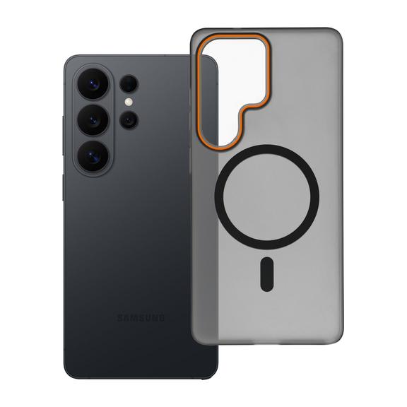 Etui na Samsung S26 ULTRA Go Orange zgodne z MagSafe czarne