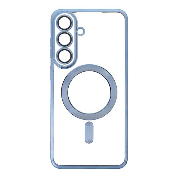 Etui na Samsung S26 FE Electro Mag Cover zgodne z MagSafe niebieskie