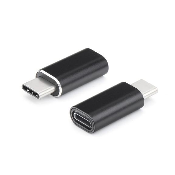 Adapter Lightning (żeński) do Typ C (męski) czarny
