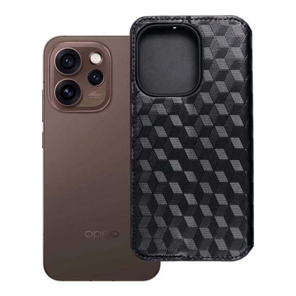 Etui z klapką na Oppo Reno 15 Pro 5G Cubic Book czarne