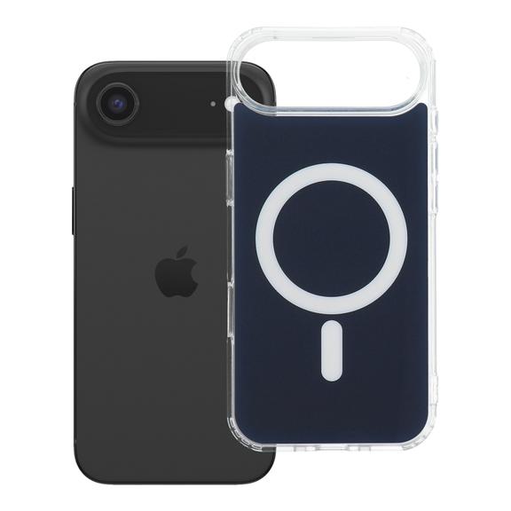 Etui na iPhone 17 AIR Clear Fusion Mag Cover zgodne z MagSafe granatowe