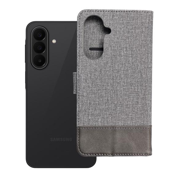 Etui z klapką na Samsung A27 Gomma Book szare