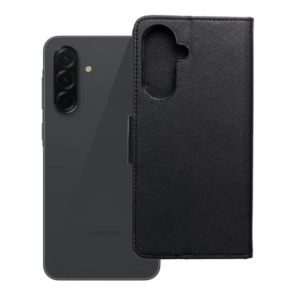 Etui z klapką na Samsung A36 Fancy Book czarne
