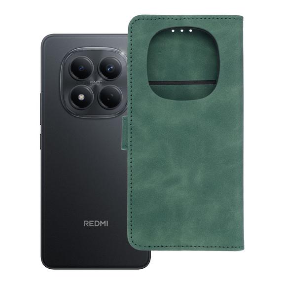 Etui z klapką na Xiaomi Redmi NOTE 15 5G Tender Book zielone