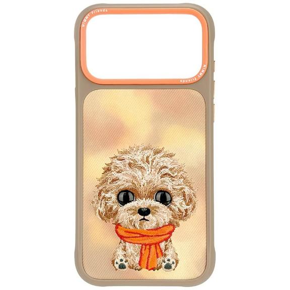 NIMMY futerał BIG EYED TEDDY POODLE do IPHONE 18 Pro Max/17 Pro Max brązowy