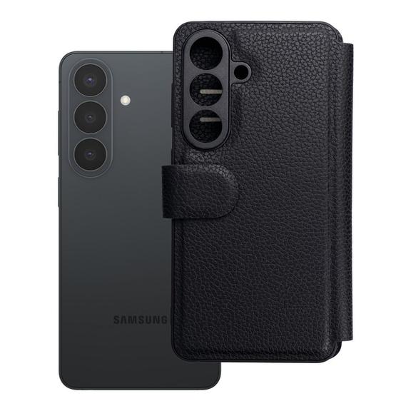 Etui z klapką na Samsung S26 Max Protect RFID czarne