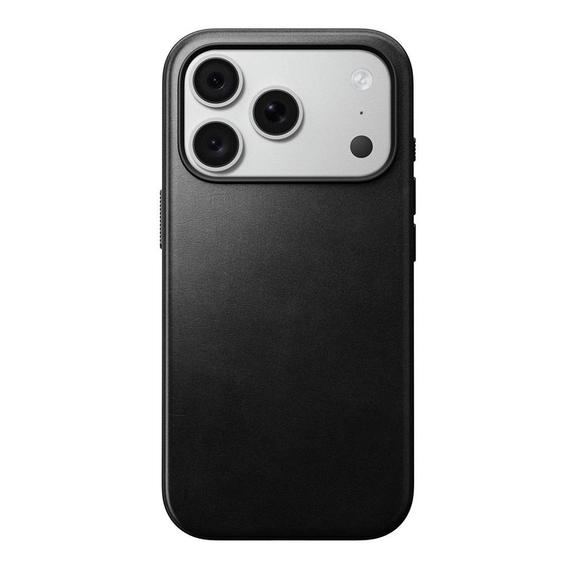 NOMAD futerał skórzany do IPHONE 18 Pro/17 Pro kompatybilny z MagSafe (Modern Leather Case Horween Leather) czarny