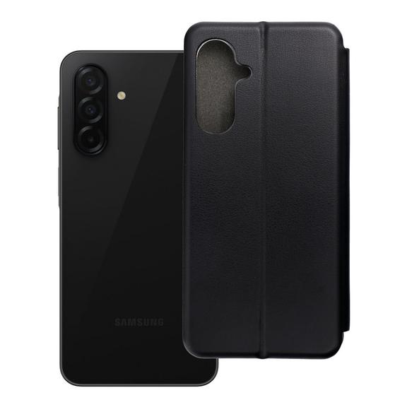 Etui z klapką na Samsung A26 Elegance Book czarne