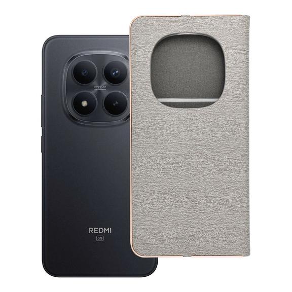 Kabura LUNA Book Gold do XIAOMI Redmi Note 15 PRO PLUS 5G srebrny