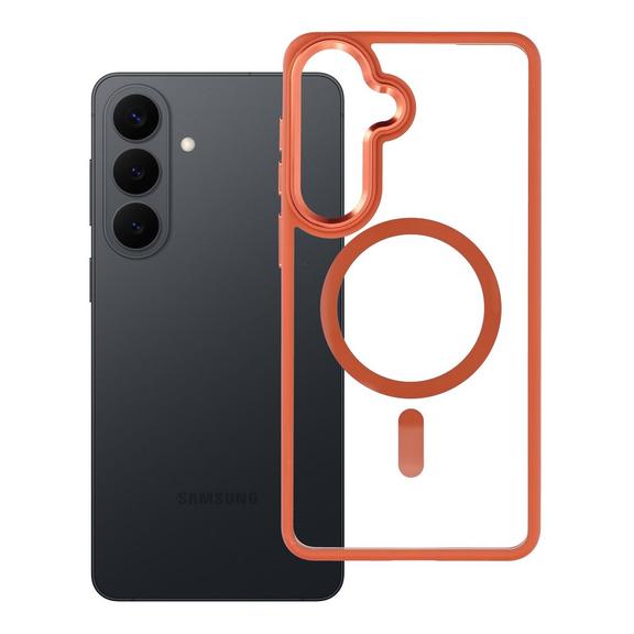 ROAR futerał MAG BUMPER kompatybilny z MagSafe do SAMSUNG S26 Plus pomarańczowy