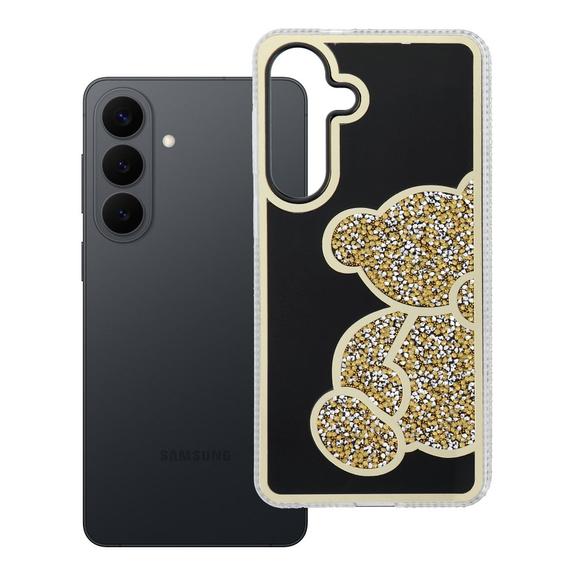 Etui na Samsung S26 PLUS Teddy Bear złote