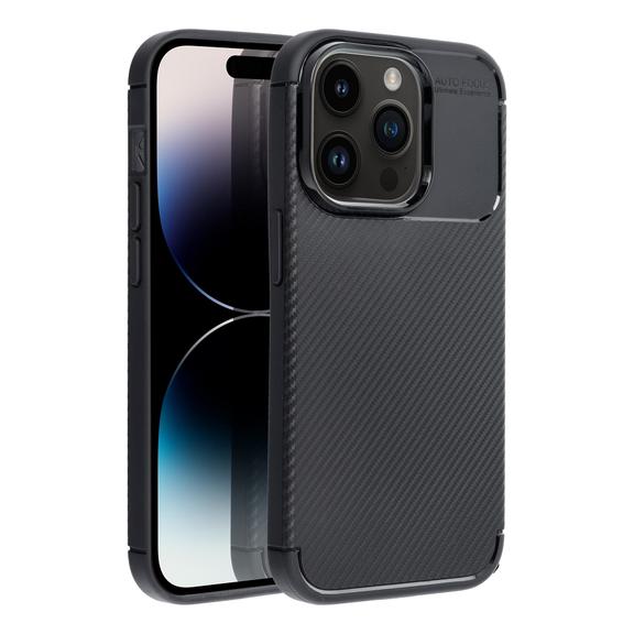 Etui na iPhone 14 PRO Carbon Premium czarne