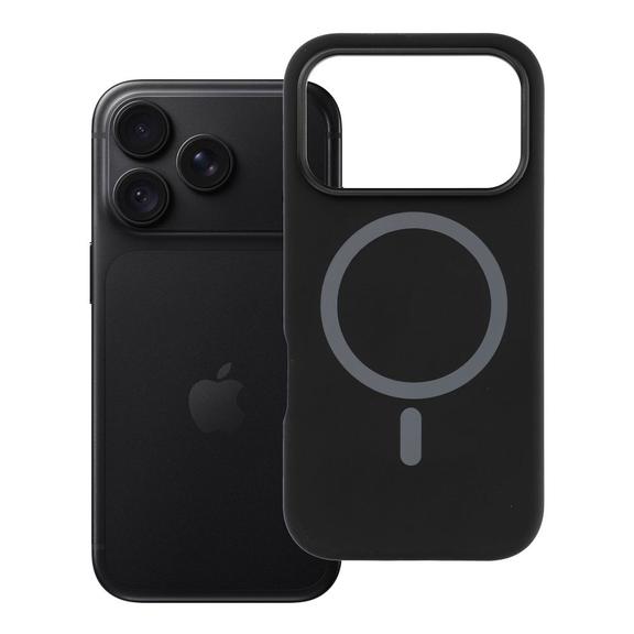 Etui na iPhone 18 Pro / 17 Pro Forcell F-Protect Elan Premium zgodne z MagSafe czarne 0INT