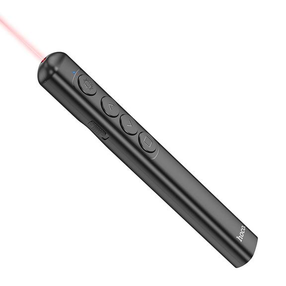 Wskaźnik laserowy bezprzewodowy Hoco bluetooth GM200 czarny