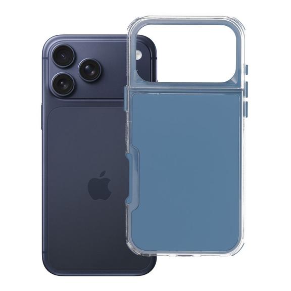 Etui na iPhone 18 Pro Max / 17 Pro Max Matrix niebieskie