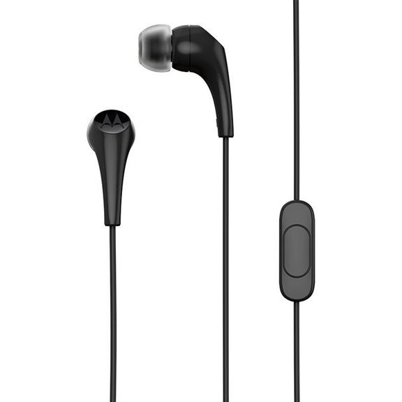 Słuchawki przewodowe douszne Jack 3,5 mm Motorola Earbuds 2 czarne
