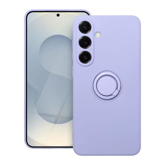 Futerał do Samsung S25 PLUS Silicone Ring fioletowy