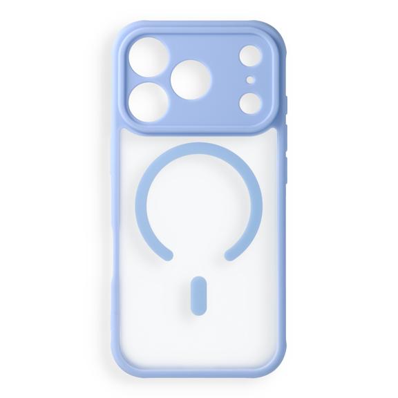 Etui na iPhone 18 Pro / 17 Pro Full Matte Mag Cover zgodne z MagSafe jasno niebieskie
