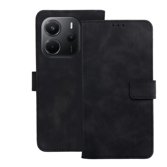 Etui z klapką na Xiaomi Redmi NOTE 14 4G (GLOBAL - 164,84mm x 78,15mm x 8,16mm) Tender Book czarne