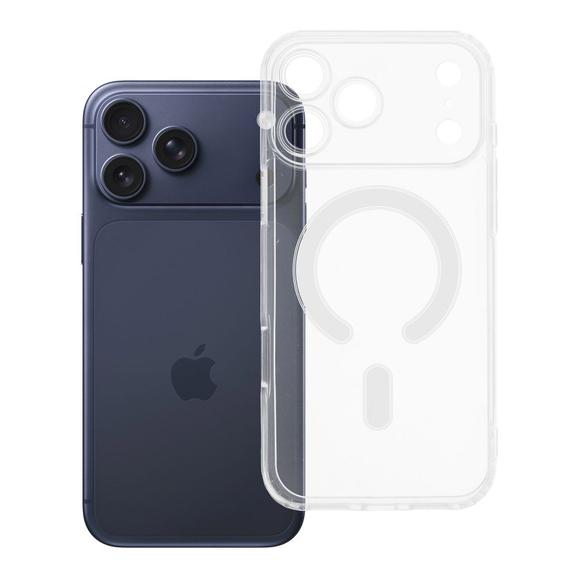 Futerał do iPhone 17 PRO MAX Clear Mag Cover (STR / CAMERA PROTECTION) zgodny z MagSafe  transparent