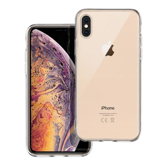 Etui na iPhone X / XS Clear Case 2 mm (camera protection) transparentne