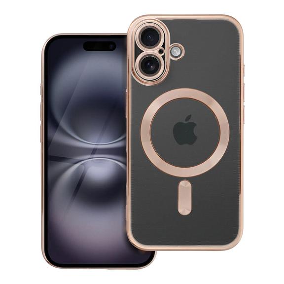 Futerał do iPhone 16 Electro Mag Cover zgodny z MagSafe brązowy