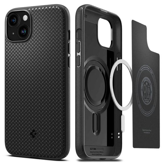 SPIGEN futerał MAG ARMOR kompatybilny z MagSafe do IPHONE 15 Plus matte black