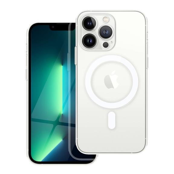 Futerał do iPhone 13 PRO Clear Mag Cover (STR / CAMERA PROTECTION) zgodny z MagSafe  transparentny
