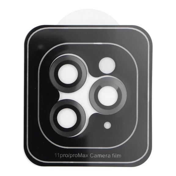 Osłona aparatu PROTECTOR 9H + aplikator do IPHONE 11 PRO / 11 PRO MAX czarna