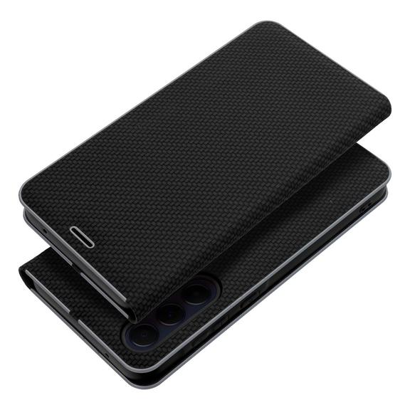 Etui z klapką na Xiaomi Redmi 10C Luna Book Carbon czarne