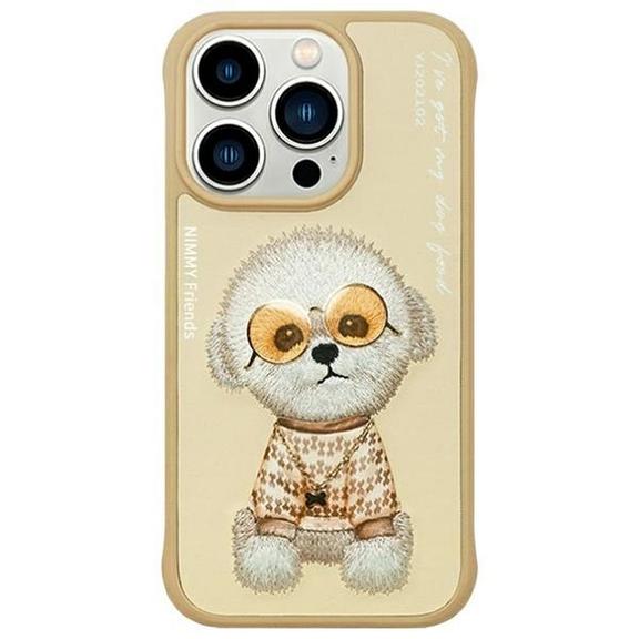 NIMMY futerał GLASSES COOL DOG do IPHONE 15 Pro Max khaki