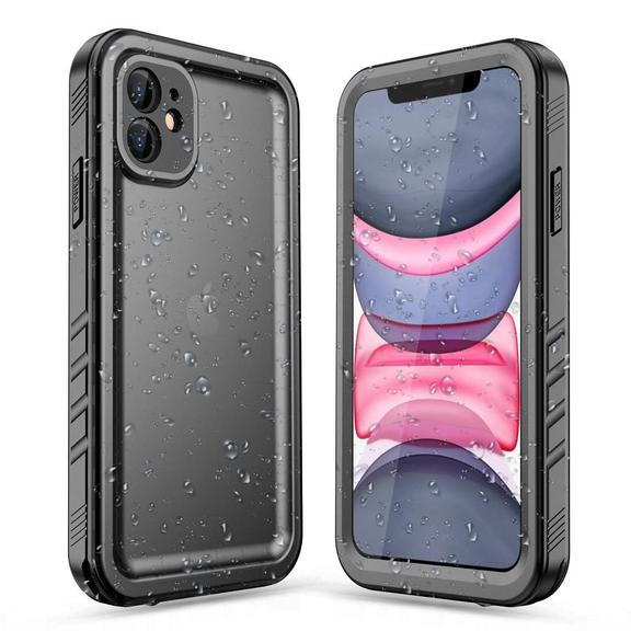 Futerał do iPhone 11 wodoodporny Shellbox DOT czarny