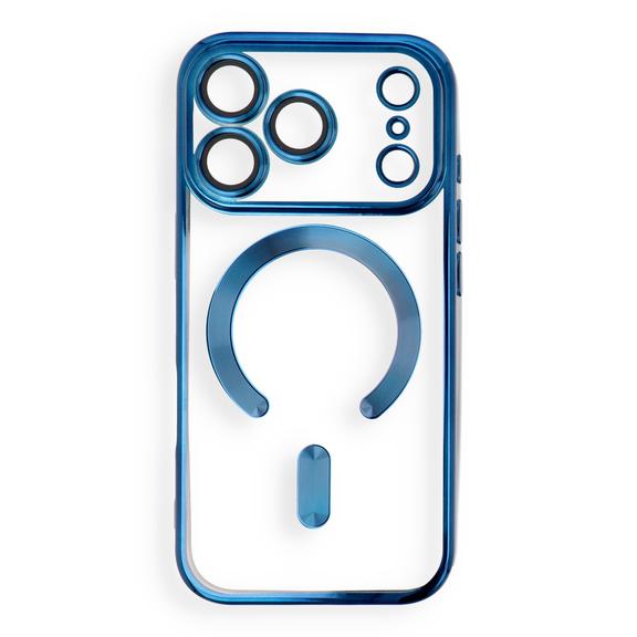 Etui na iPhone 18 Pro / 17 Pro Electro Mag Cover zgodne z MagSafe granatowe