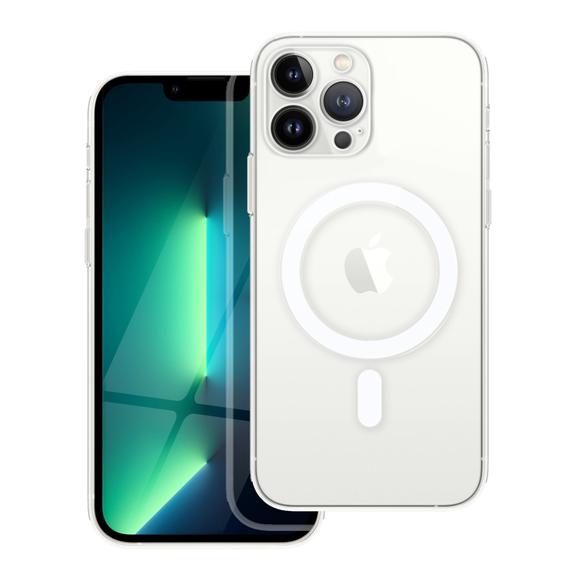 Futerał do iPhone 13 PRO MAX Clear Mag Cover (STR / CAMERA PROTECTION) zgodny z MagSafe  transparentny
