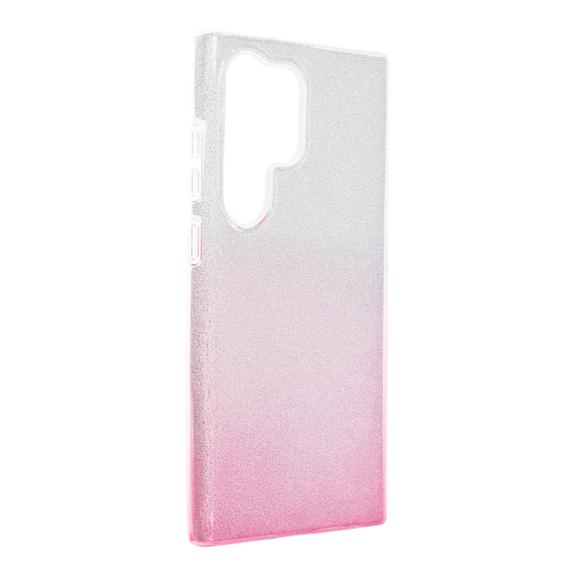 Futerał do Samsung S24 ULTRA Shining transparentny różowy