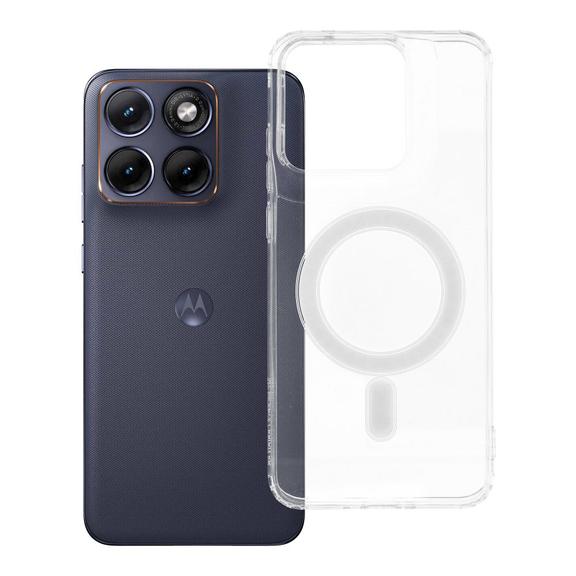 Etui na Motorola Edge 70 Fusion Clear Mag Cover (MID) zgodne z MagSafe transparentne
