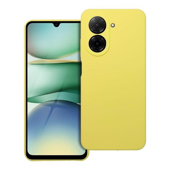 Etui na Xiaomi Redmi A5 ( 171,7 x 77,8 x 8,26 ) Silicone 2mm (camera protection) zółte