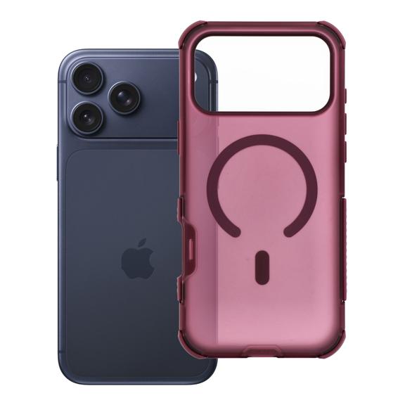 Etui na iPhone 18 Pro Max / 17 Pro Max Forcell F-Protect BumperX Premium zgodne z MagSafe dark cherry 0INT