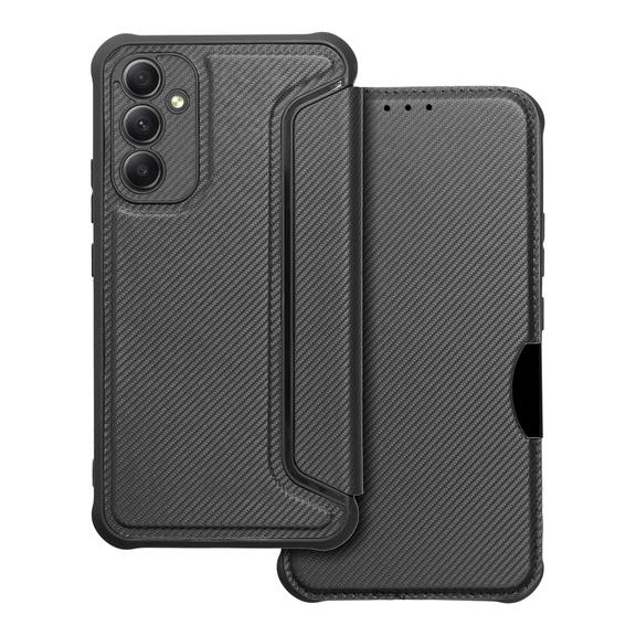 Etui z klapką na Samsung A34 5G Razor Book czarne