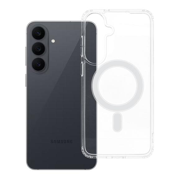 Etui na Samsung S26 FE / S25 FE Clear Mag Cover (MID) zgodne z MagSafe transparentne